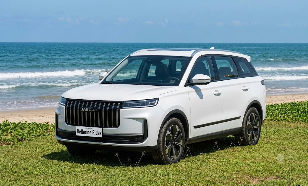 Luxury black SUV — the Bellarine Rides fleet