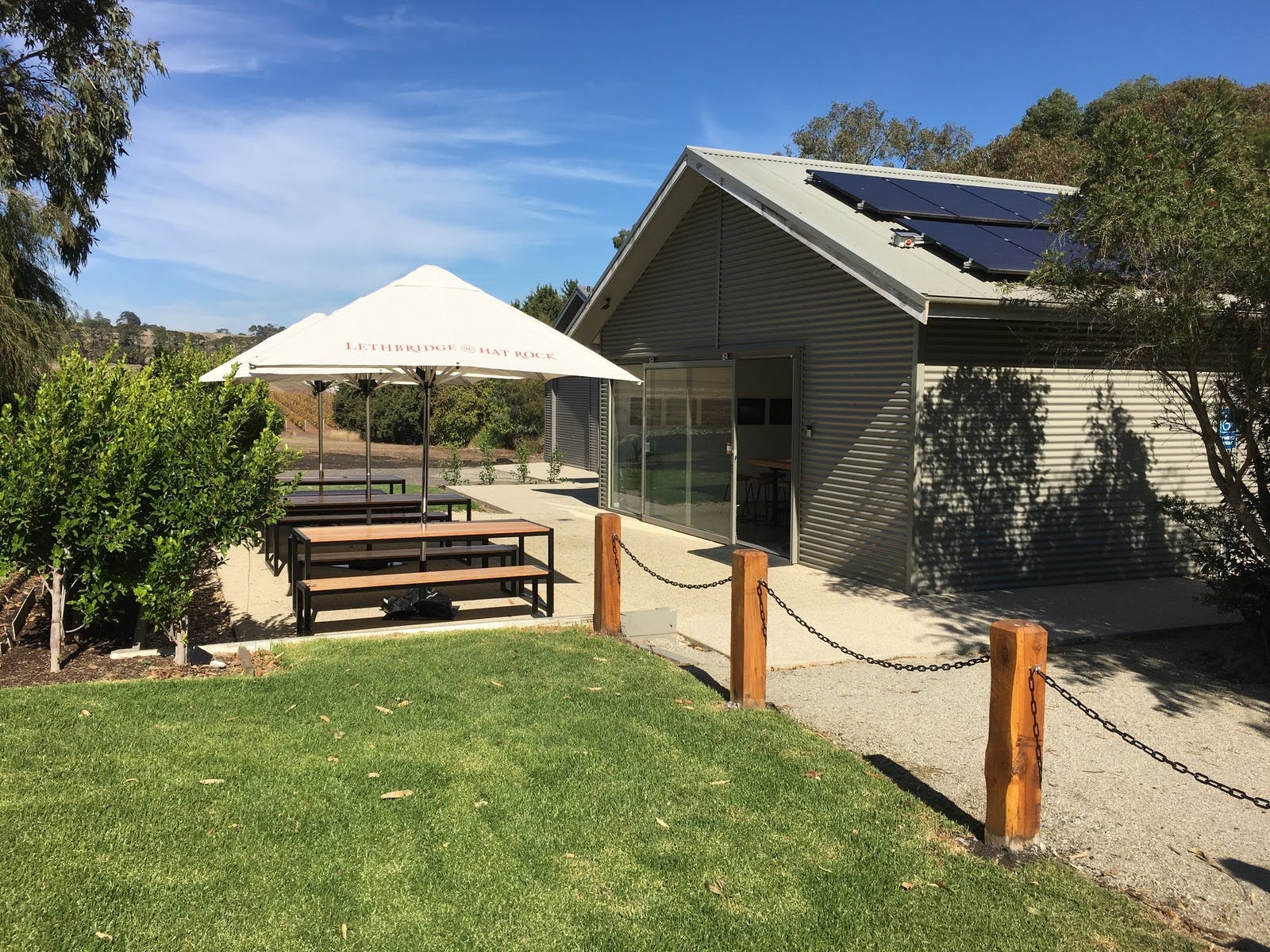 Lethbridge at Hat Rock winery tasting room